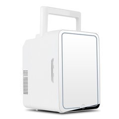 Мини холодильник модель 10L объем 10 л зеркальный Beauty Service™, Белый